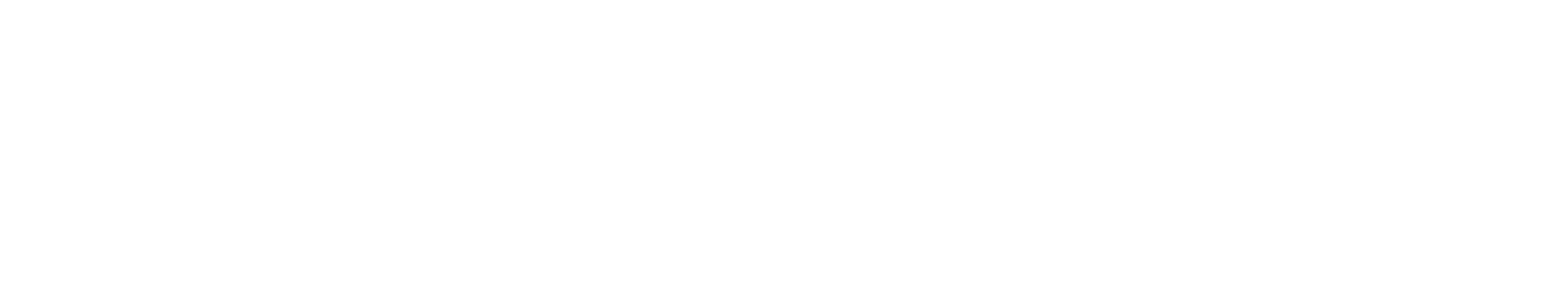 Logo til steinhaugen, hvit skrift, transparent